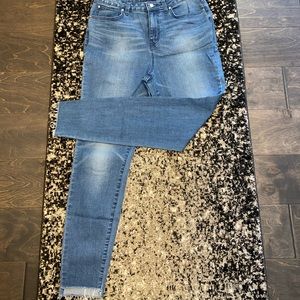 High Rise Jennifer Lopez Blue Jeans